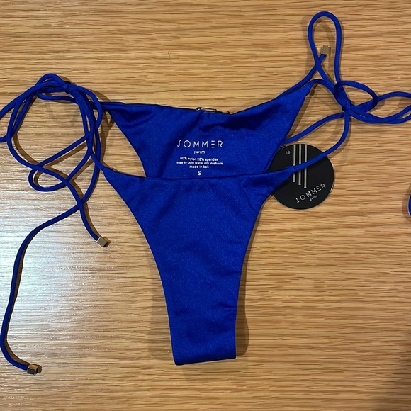 Sommer Swim Olympus Kaia Top and Milla Tie Side Bottoms NWT. Size small. - Picture 3 of 5